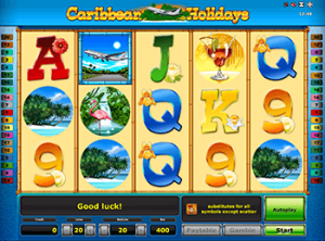 Играть на деньги в онлайн-автомат Caribbean Holidays в Вулкан Удачи