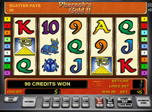 Играть в автомат Pharaohs Gold 2 в клубе Вулкан